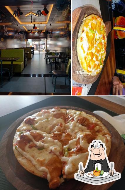 This is the image displaying food and interior at Mr.Dot Cafe