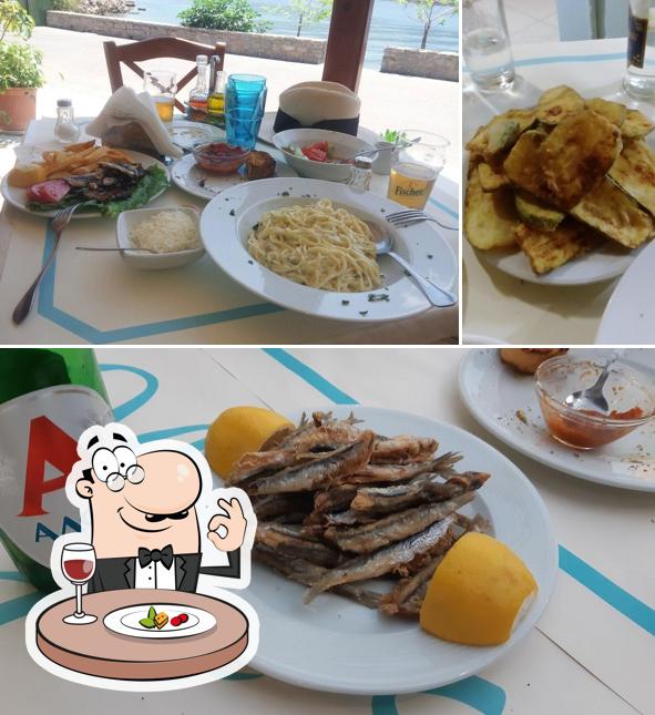 Food at Olgas Taverna