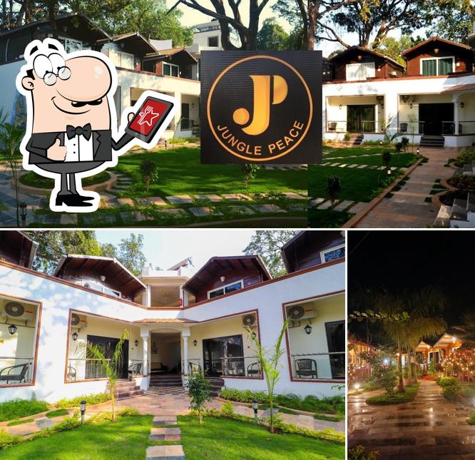 The exterior of J P Resort - A Resort in Arambol, Goa