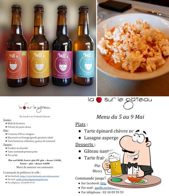 Commandez une pinte de bière blonde ou brune