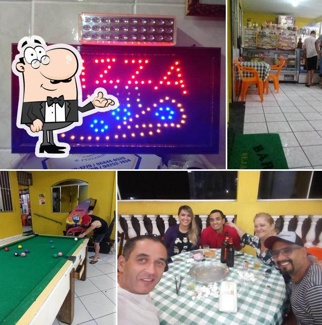 O interior do Lanchonete e pizzaria do Xis