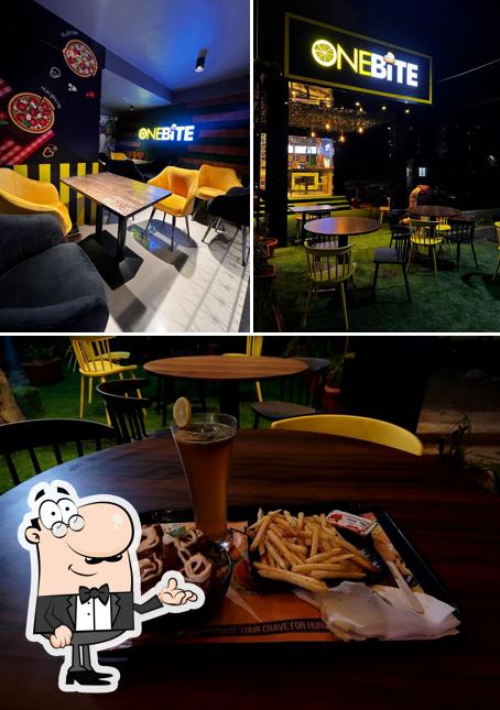 The interior of OneBite Solapur