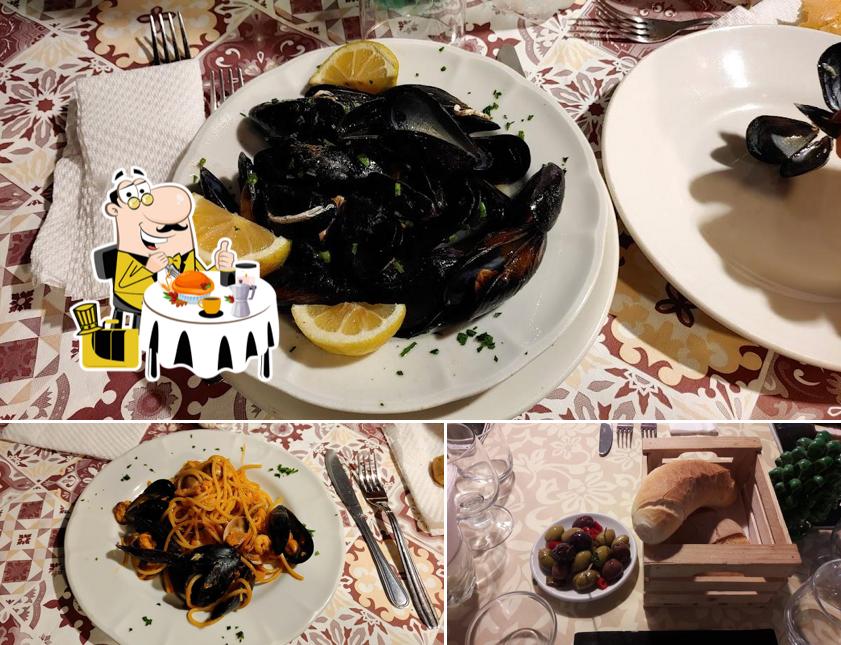 Cibo al Trattoria Sicilia