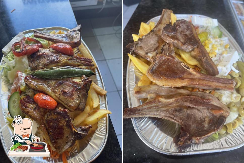 Les plats à base de viande sont servis à Mezopotamya