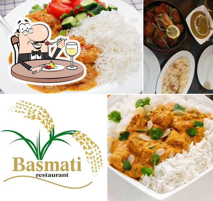 Еда в "BASMATI Indian Restaurant (Halal)"