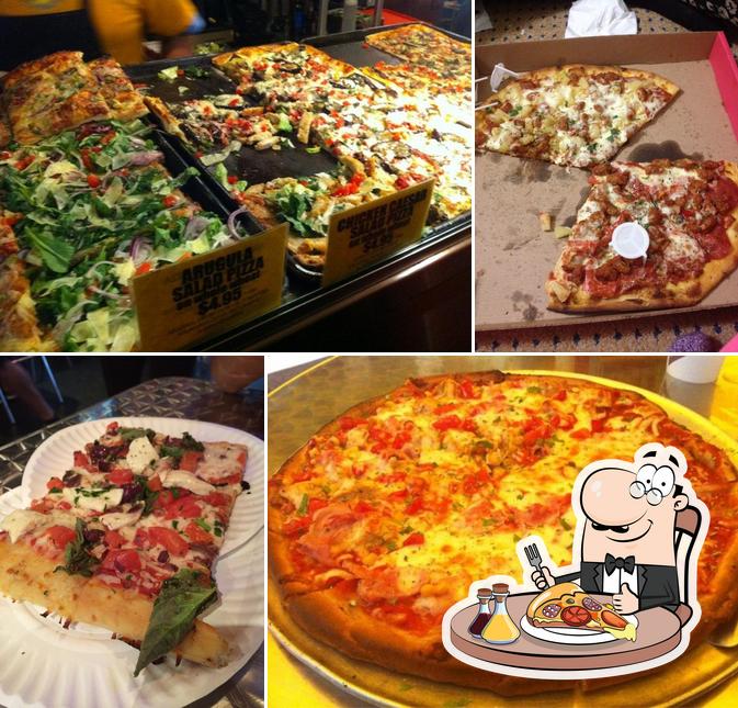 Pick pizza at Pizza Rustica