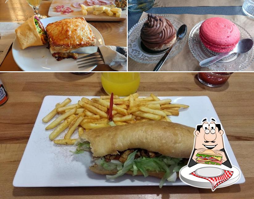 Prenez un sandwich à Le Tandem