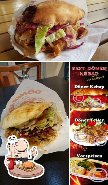 Commandez un hamburger à Best Döner & Falafel