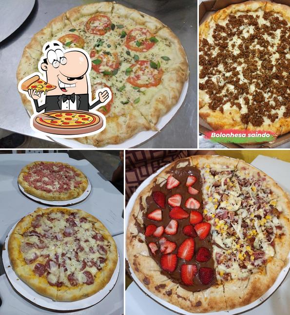 Experimente pizza no Dom Lemos Pizzaria