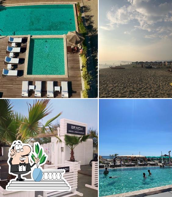 Gli esterni di Beach Club Versilia