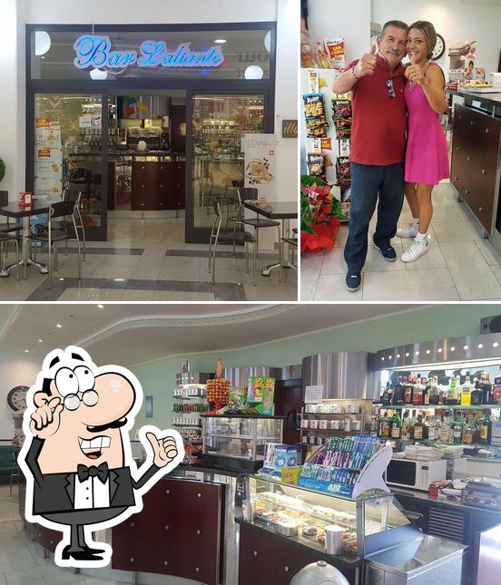 Gli interni di Bar L'Aliante