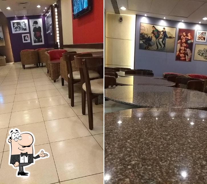The interior of Cafe Coffee Day - Inside Mittal City Mall