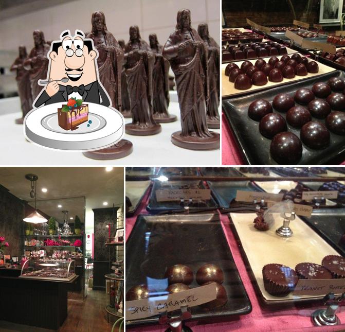 Bond Street Chocolate, 63 E 4th St in New York City Restaurant menu