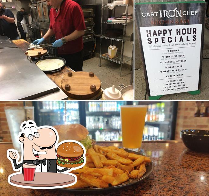 Cast Iron Chef kitchen and Bar in Milford Restaurant menu and reviews