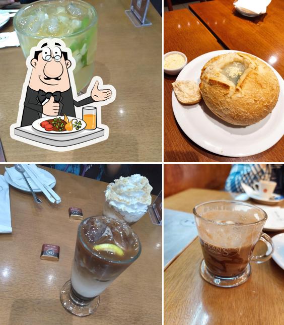 Comida em Fran's Café - Anália Franco