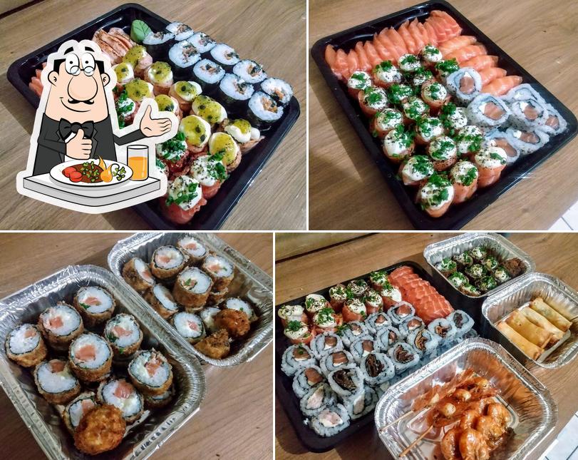 Platos en Gohan sushi Volta Redonda RJ