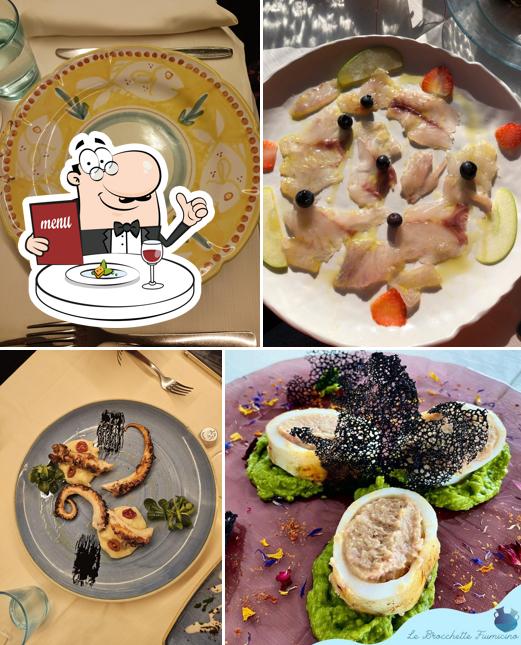 Cibo al Osteria Le Brocchette