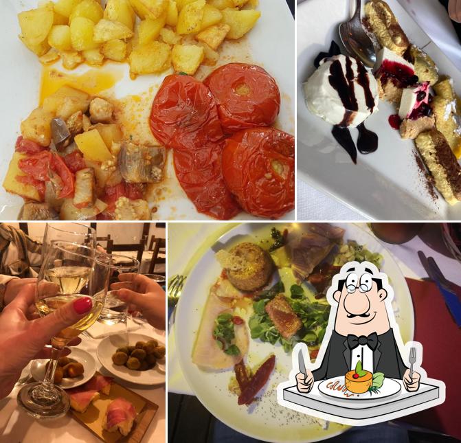 Platti al Taverna di Cecco