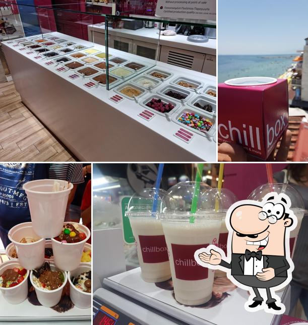 Chillbox Paralia Frozen Yogurt Ice Cream, Paralia Restaurant menu