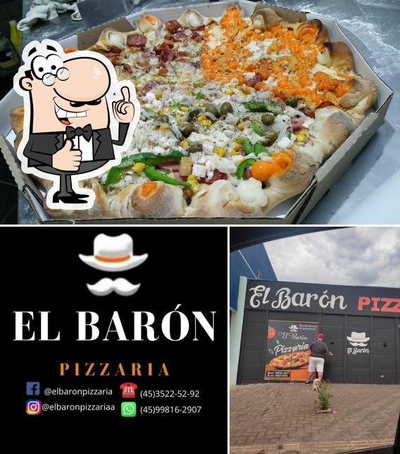 Look at this photo of El Barón Pizzaria Delivery