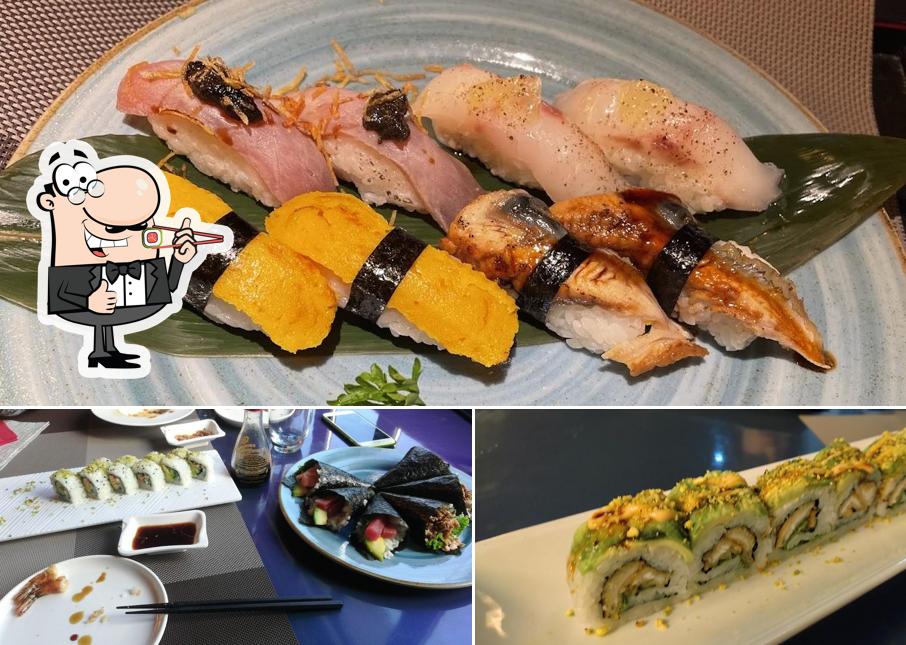 Ordina le diverse opzioni di sushi