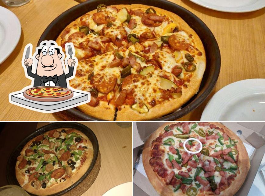 Order pizza at Pizza Hut
