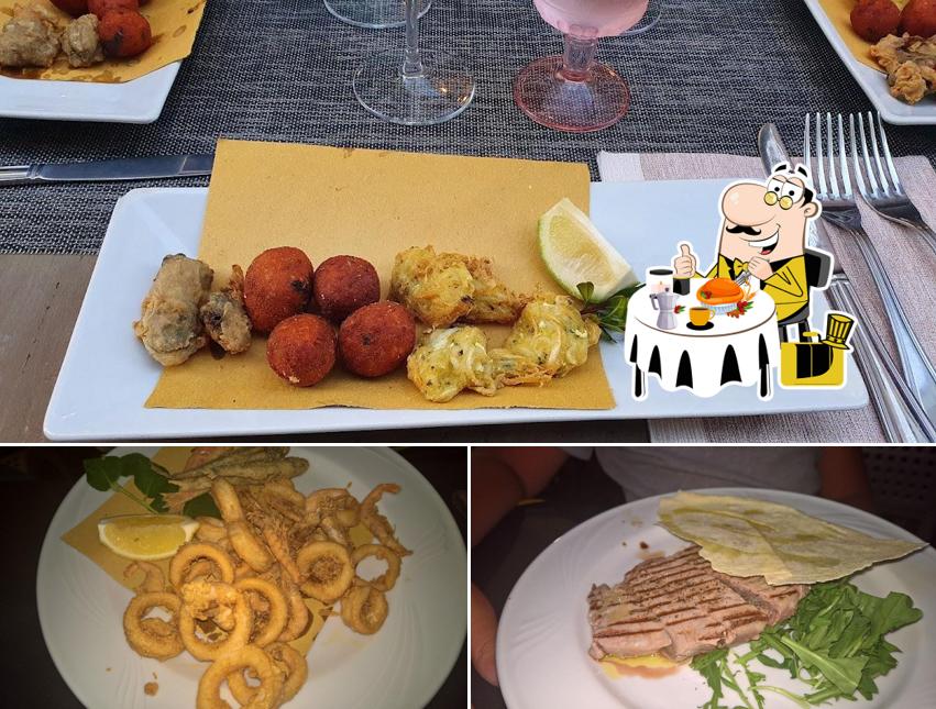 Cibo al Ristorante L'Oasi Carloforte - Cucina Tipica Carlofortina-