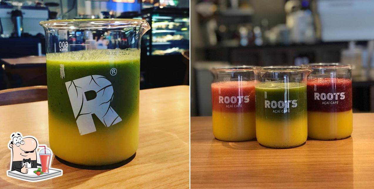 Root´s Açaí Café - Ribeirão Preto Jd. Botânico serve uma seleção de drinques