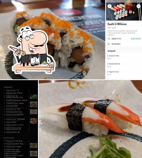 Concediti un sushi a Il Milione