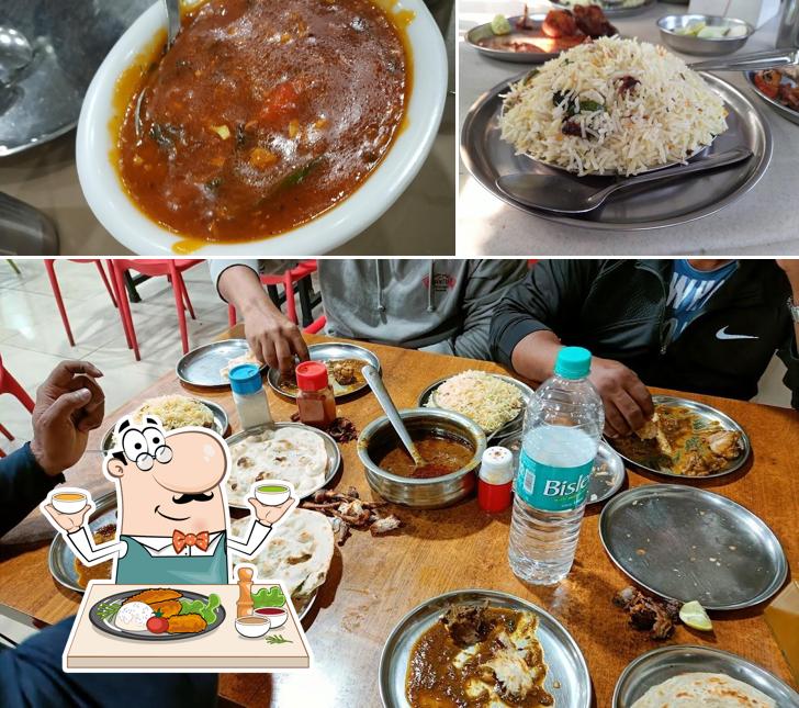 Food at Novelty Hotel