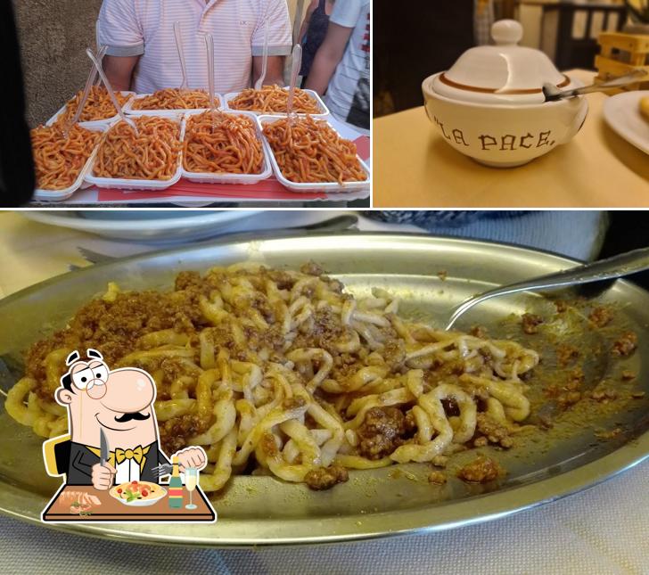 Cibo al Trattoria La Pace