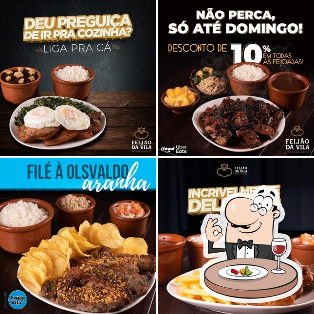 Platos en Feijão da Vila