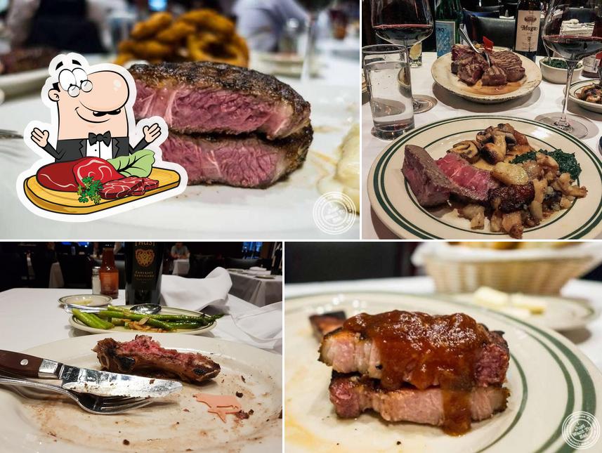 Get meat meals at Rocco Steakhouse