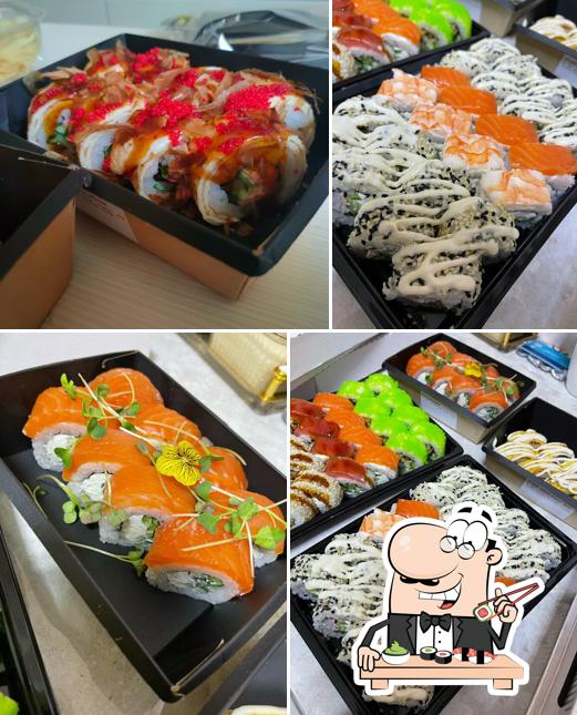 Les sushi sont servis à Bad Food