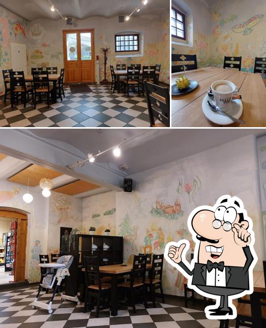 Check out how "Rehabilitācijas centrs Krimulda" Ltd., shop-cafe "Milly" looks inside