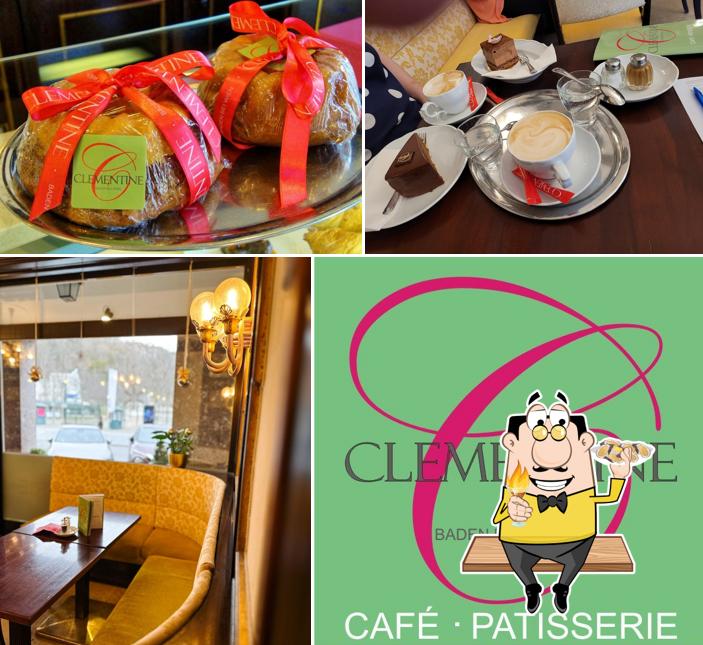 Clementine CaféPatisserie cafe, Baden Restaurantspeisekarten und