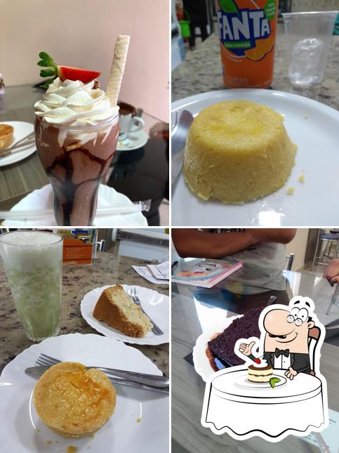 Venha experimentar as opções doces