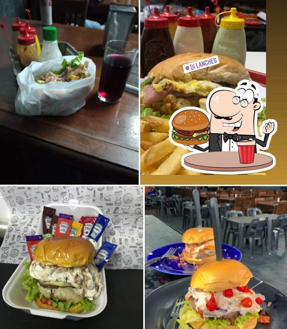 Hambúrguer em Di Lanches