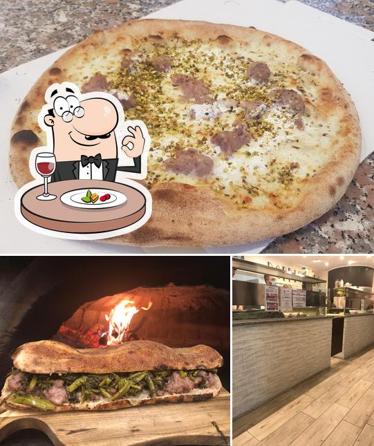 Guarda la foto che mostra la cibo e interni di Pizzeria Doppio Zero