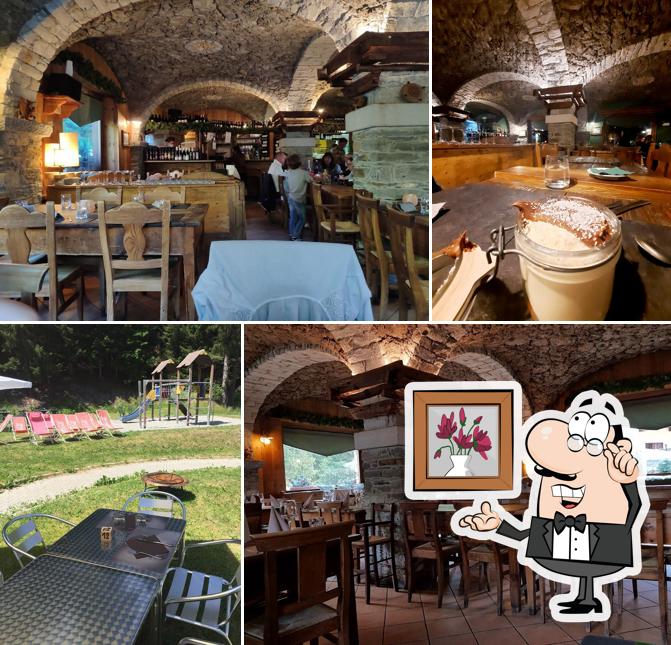 L’image de la intérieur et nourriture concernant Taverna Coppapan & Pizzeria Le Dahu