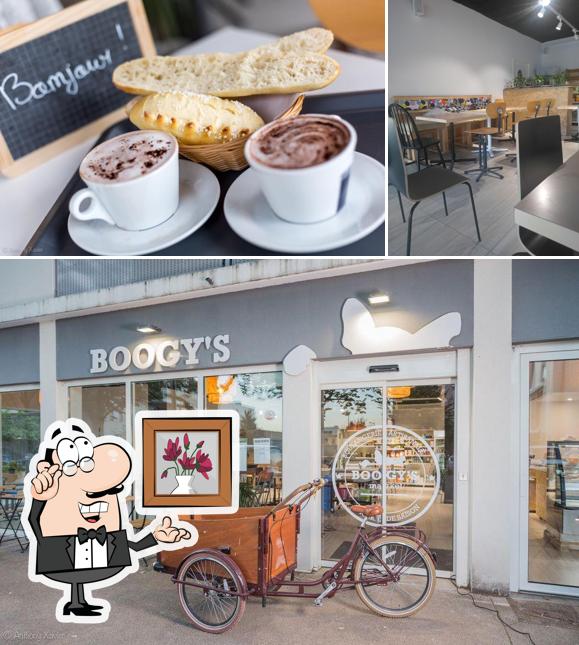 Parmi les diverses choses de la intérieur et la boisson, une personne peut trouver sur BOOGY'S Market