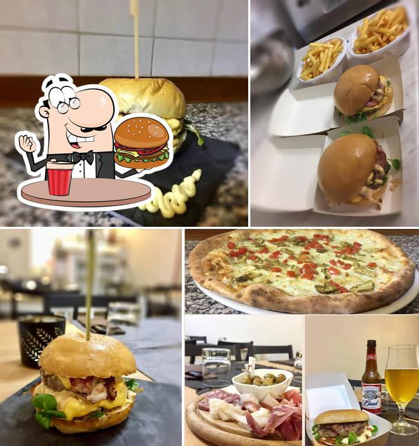 Prenditi un hamburger a DAMA Pizzeria