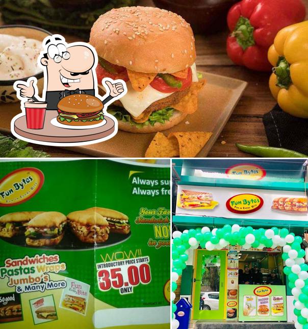 Fun Bytes’s burgers will cater to satisfy different tastes