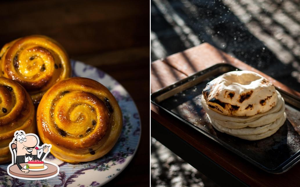 Miolo de Pão - Pães Artesanais provê uma gama de pratos doces