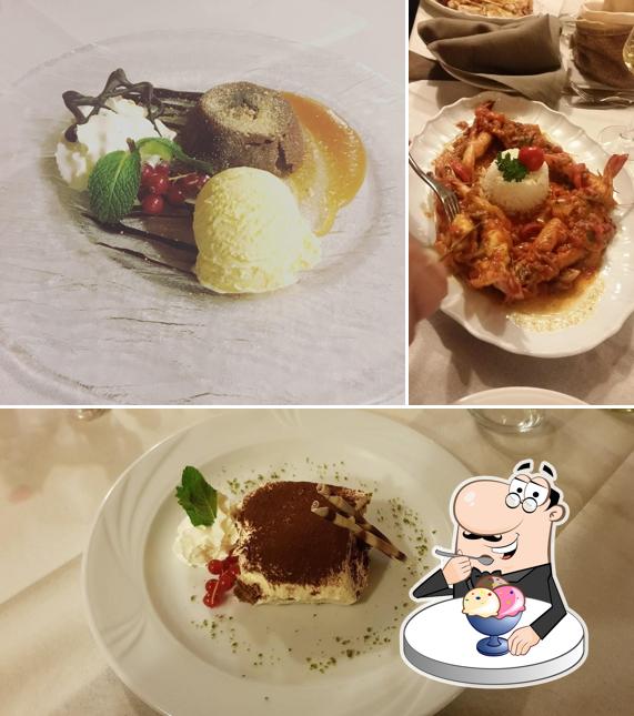 Ristorante Pizzeria Giardino d'Arbigo provides a number of sweet dishes