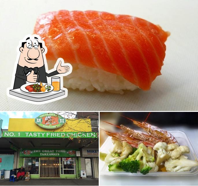The Great Tong Takeaways, 125 Bairds Rd in Auckland Restaurant menu