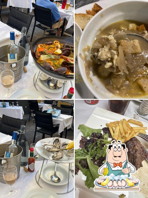 Huîtres à Restaurant la riviera