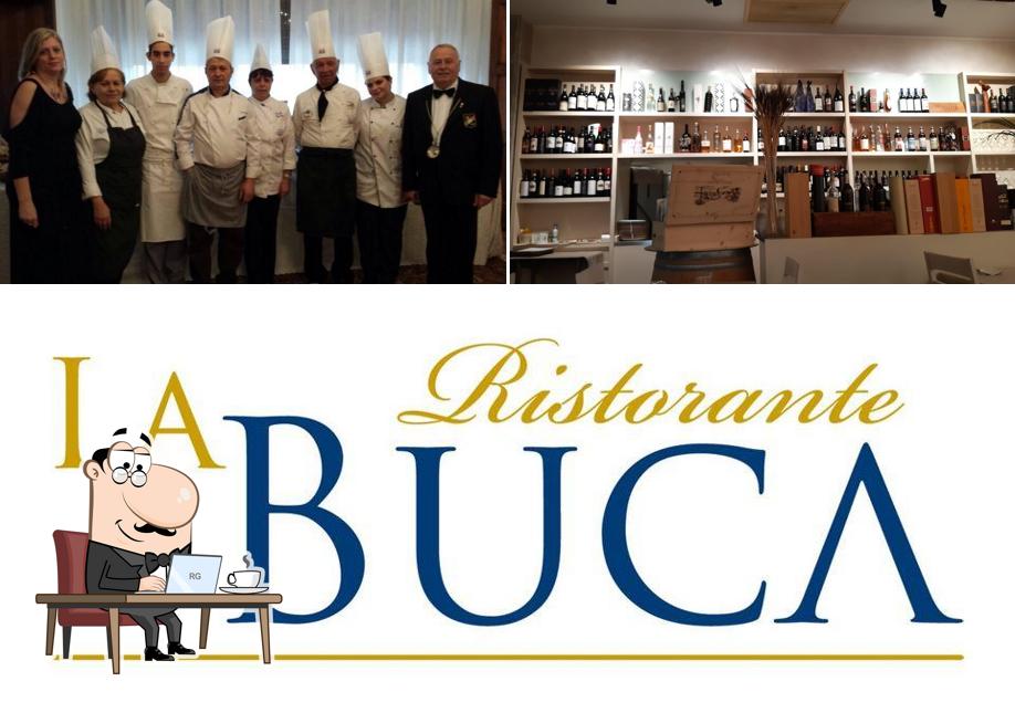 Gli interni di Ristorante La Buca