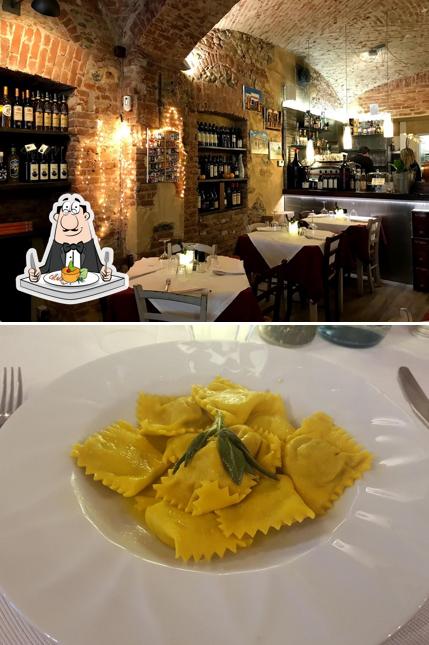 Platti al Trattoria alla Locandina