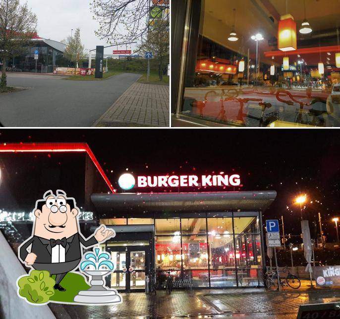 Das Äußere von Burger King